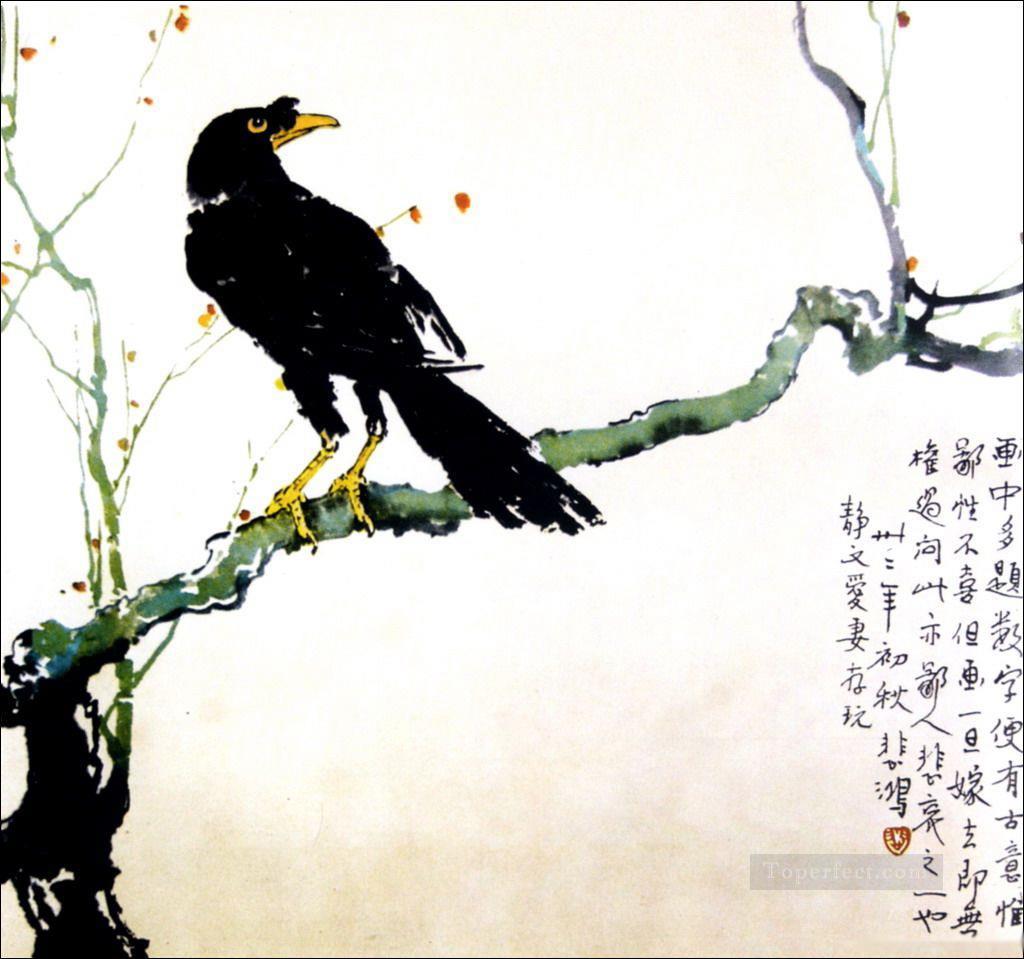 Xu Beihong eagle old China ink Oil Paintings